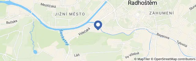Mapa - Dětské pohádkové lázně