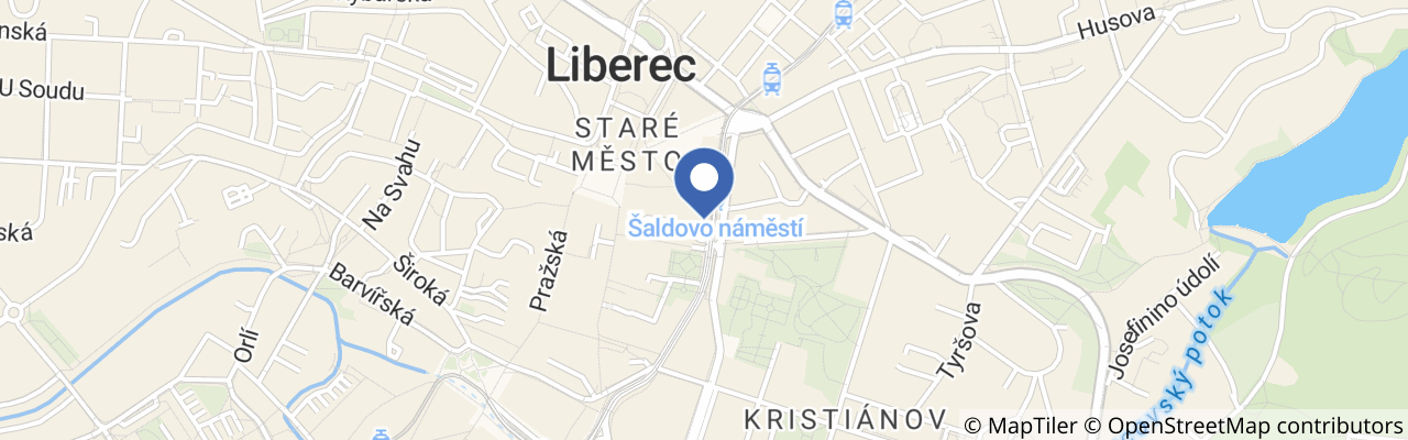Mapa - DinoPark Liberec