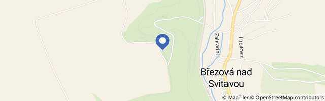 Mapa - Dobře ukrytá rozhledna Járy Cimrmana a lanový park pod rozhlednou