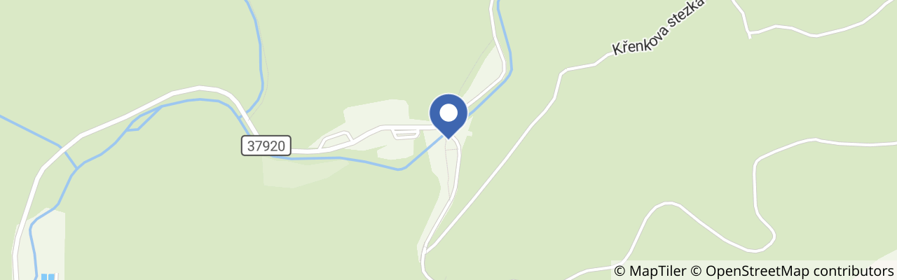 Mapa - Dům přírody Moravského krasu