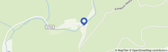 Mapa - Dům přírody Moravského krasu