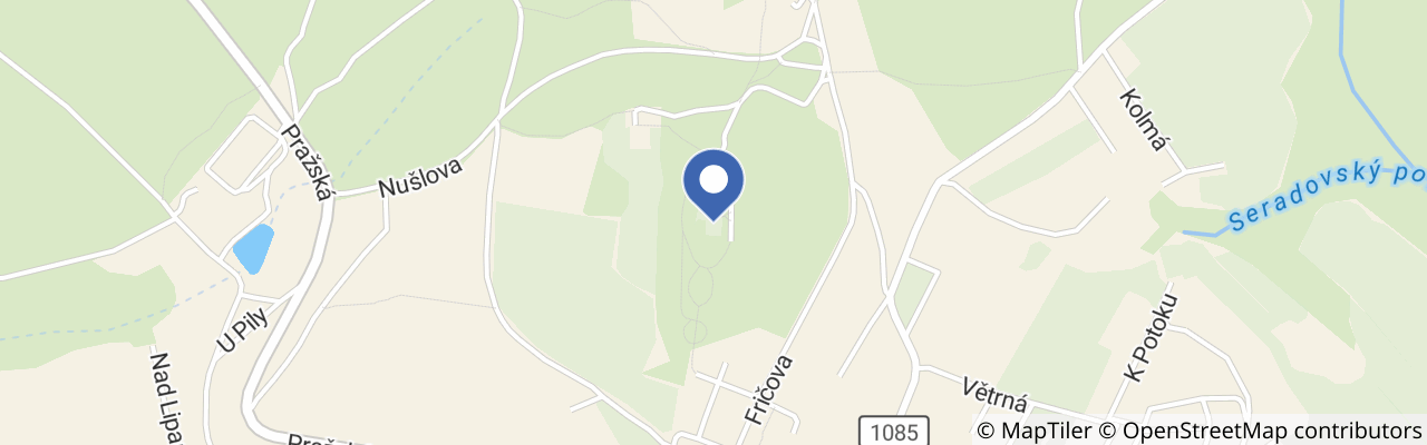 Mapa - Hvězdárna Ondřejov