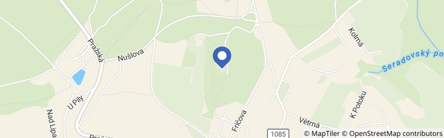 Mapa - Hvězdárna Ondřejov