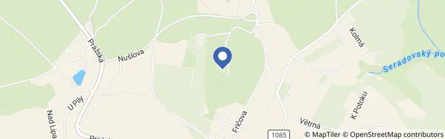 Mapa - Hvězdárna Ondřejov