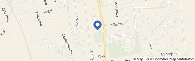 Mapa - Hvězdárna Valašské Meziříčí