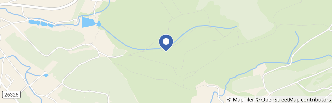 Mapa - Chřibské vodopády