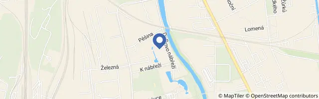 Mapa - Jižanský dvorek