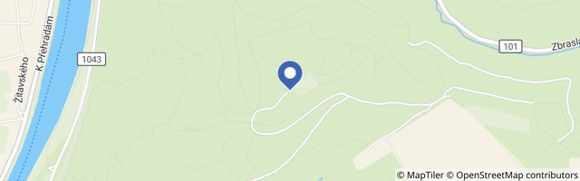 Mapa - Keltské oppidum Závist