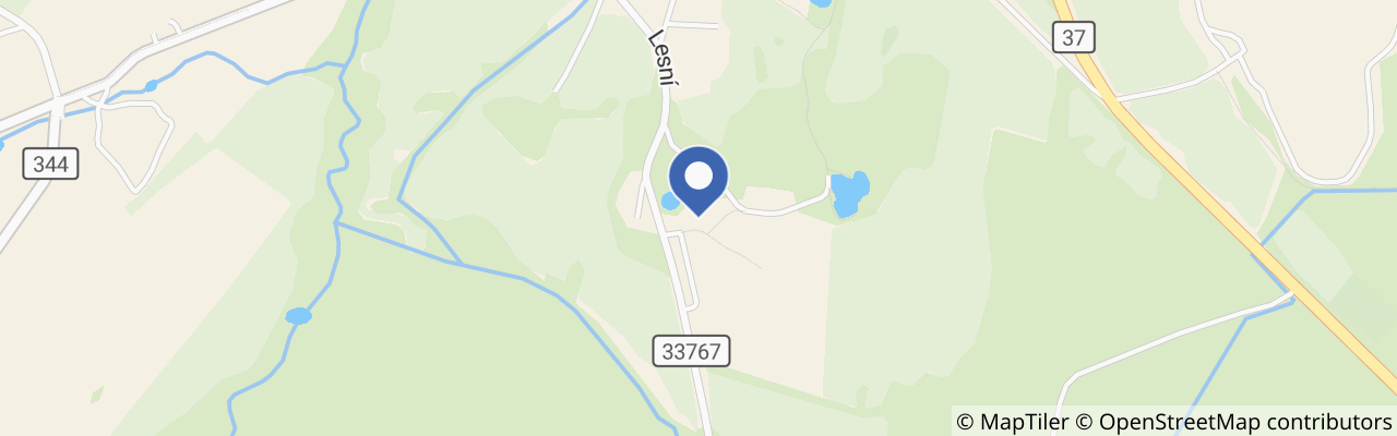 Mapa - Skanzen v Zemi Keltů