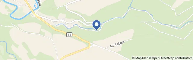 Mapa - Klopotovské údolí