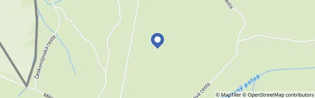 Mapa - Komáří vrch