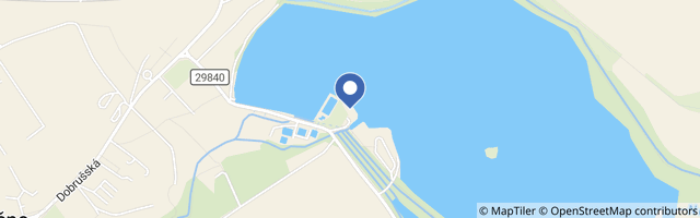 Mapa - Koupaliště Broumar