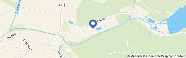 Mapa - Koupaliště Koryčany