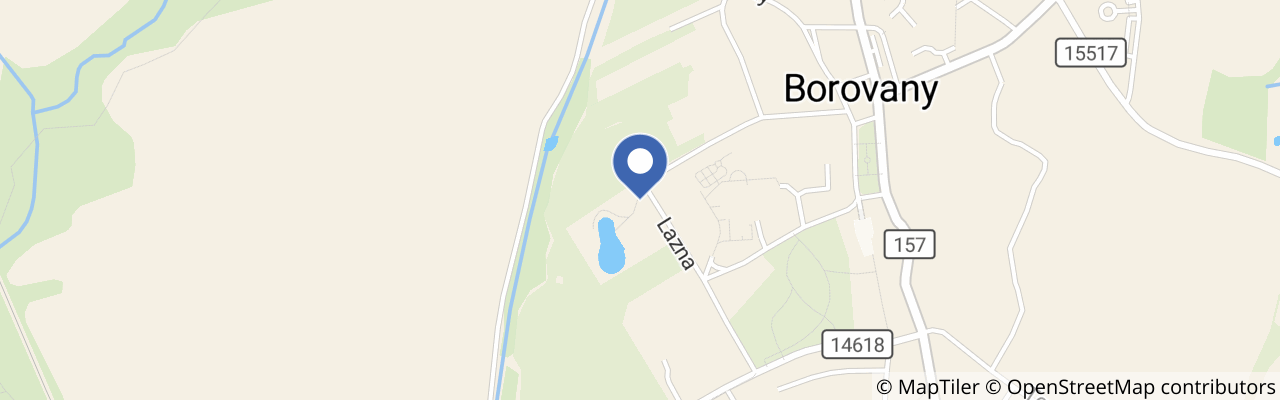 Mapa - Koupaliště Lazna