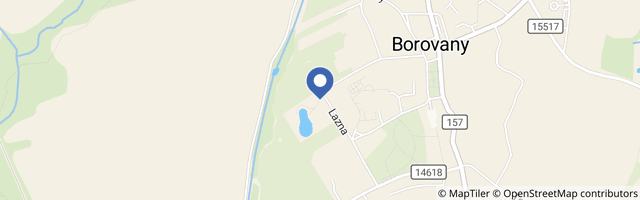 Mapa - Koupaliště Lazna