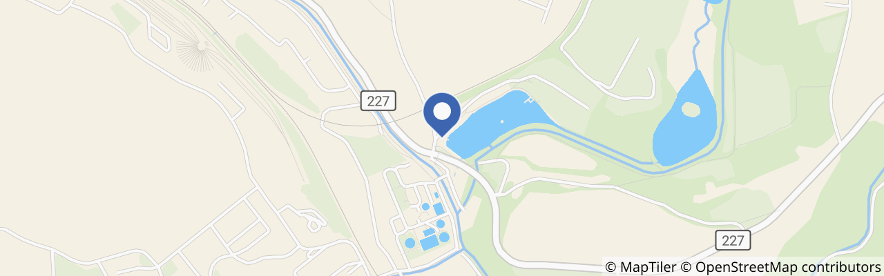 Mapa - Koupaliště Rakovník