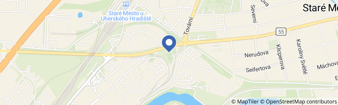 Mapa - Kovozoo Staré Město