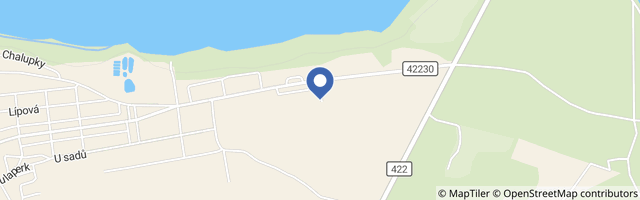 Mapa - Penzion Na Lednické