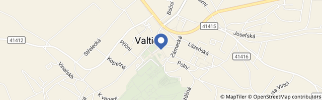 Mapa - Národní zemědělské muzeum Valtice