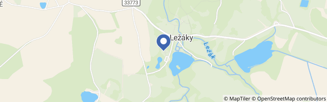 Mapa - Památník Ležáky