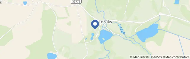 Mapa - Památník Ležáky