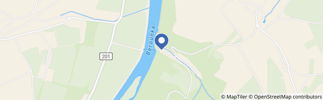 Mapa - Pamětní síň Oty Pavla