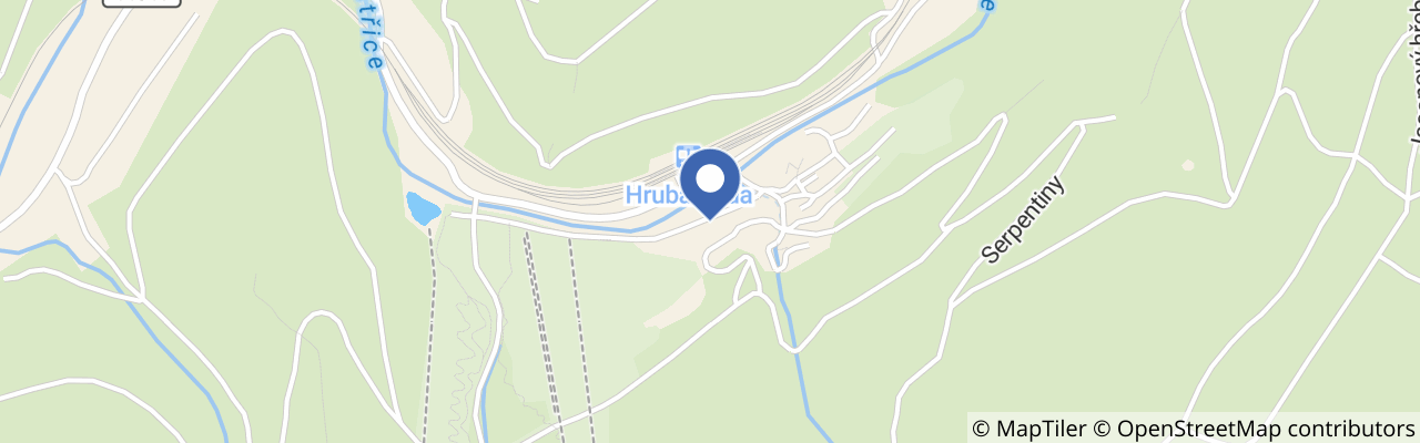 Mapa - Resort Hrubá Voda