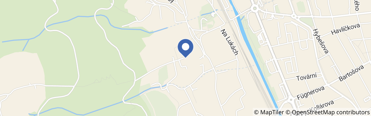 Mapa - Penzion U Rechů