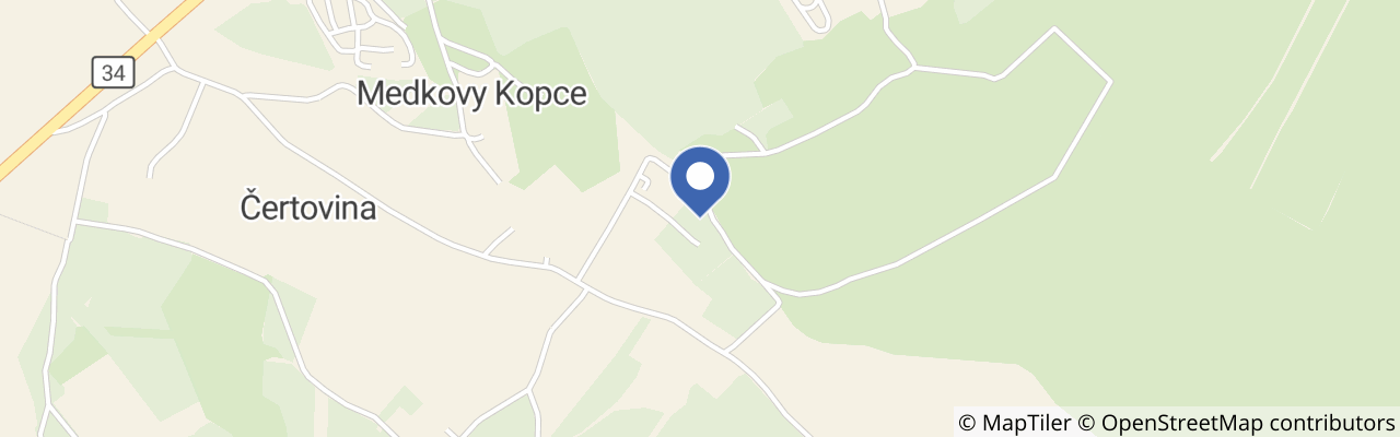 Mapa - Peklo Čertovina