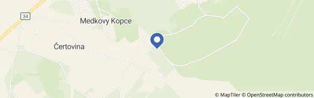 Mapa - Peklo Čertovina