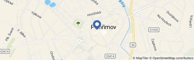 Mapa - Pelhřimovské peklo