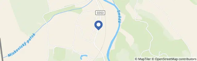 Mapa - Plavba na kánoích na řece Smědá