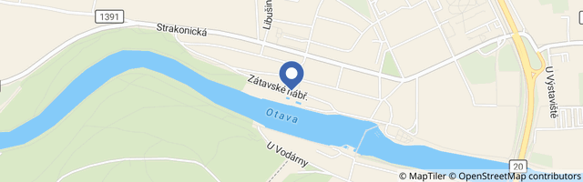 Mapa - Plovárna u Sv. Václava