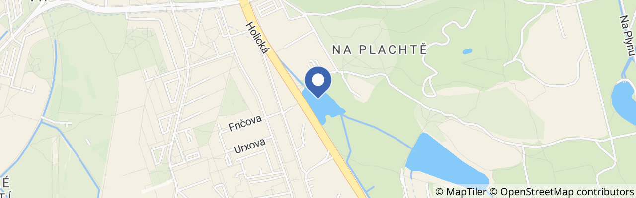 Mapa - PP Plachta Hradec Králové