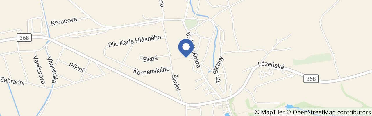 Mapa - Pradědovo dětské muzeum