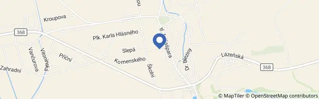 Mapa - Pradědovo dětské muzeum