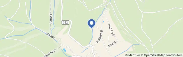 Mapa - Prohlídková štola Lehnschafter