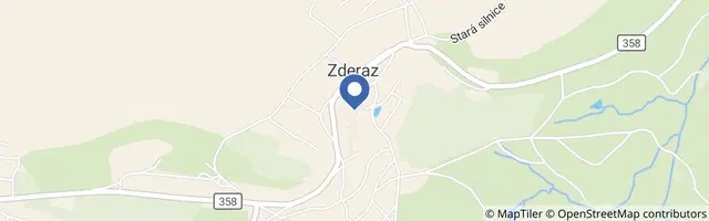 Mapa - Skalní obydlí Zderaz