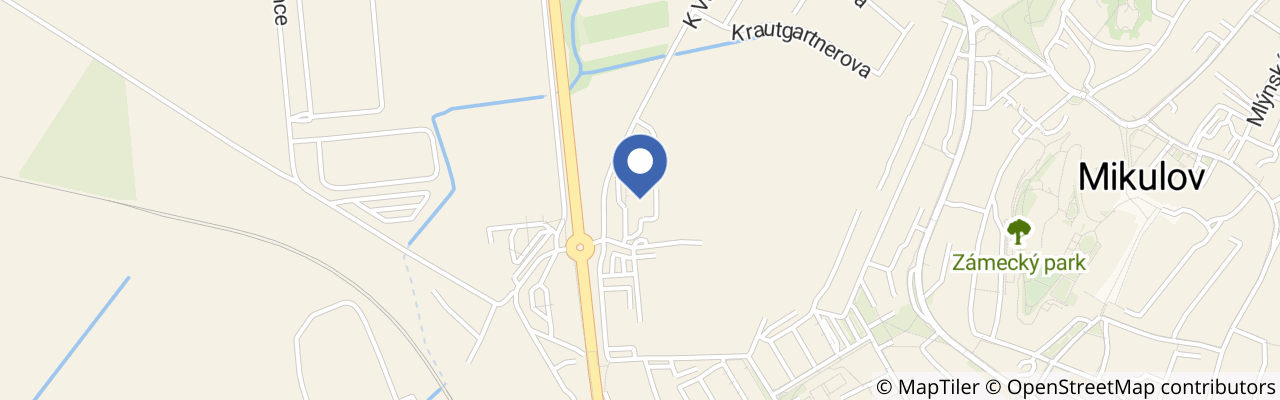 Mapa - Hotel Maroli Mikulov