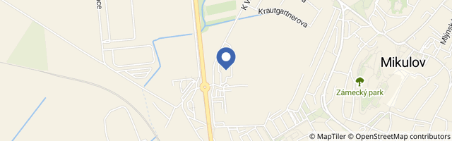 Mapa - Hotel Maroli Mikulov