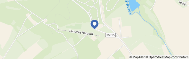 Mapa - Ski areál Harusák