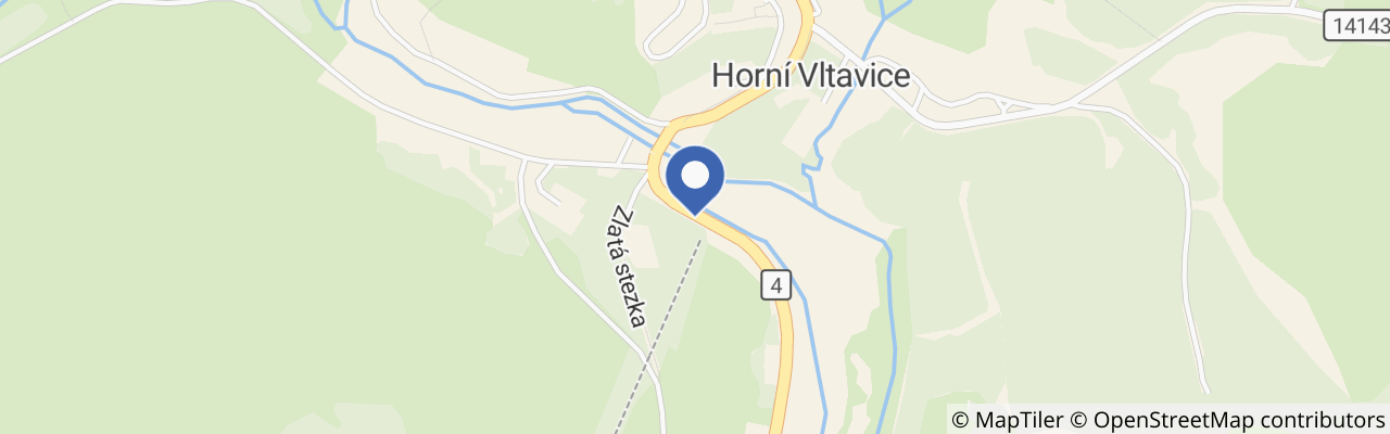 Mapa - Ski areál Kubova Huť