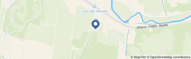 Mapa - Ski areál Luka nad Jihlavou