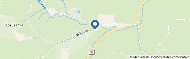 Mapa - Ski areál Mezivodí