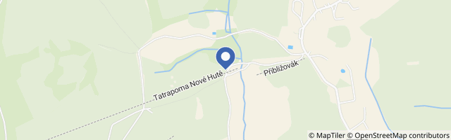 Mapa - Ski areál Nové Hutě