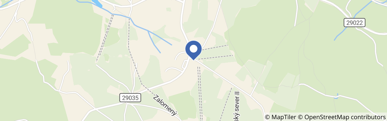 Mapa - Ski areál Severák