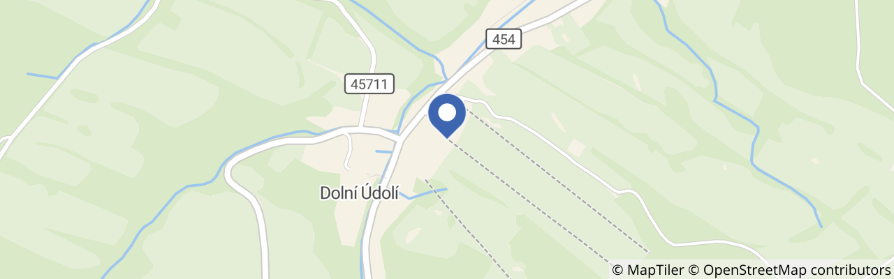 Mapa - Ski areál U Pekina