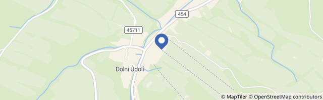 Mapa - Ski areál U Pekina