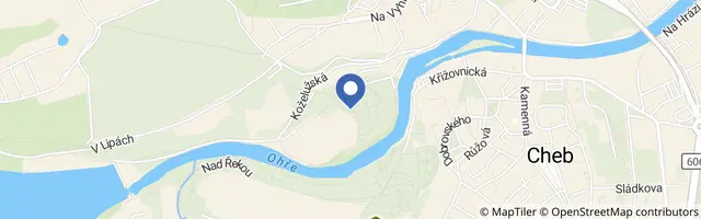Mapa - Sportovně rekreační areál Krajinka