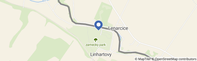 Mapa - Zámek Linhartovy